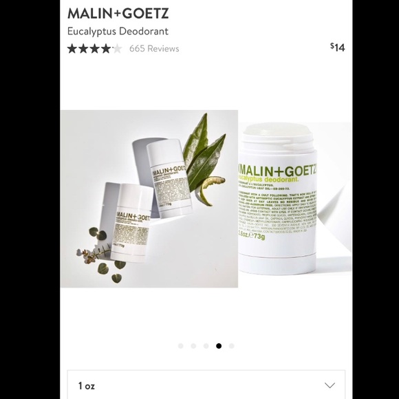 NWT Malin & Goetz 3-pack travel size set: 2 Scents+ 1 Deo - Picture 6 of 7
